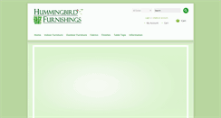 Desktop Screenshot of hummingbirdfurnishings.com